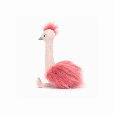 Jellycat Fou Fou Ostrich Birds USA | 67528YWBF